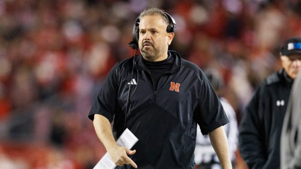 Matt Rhule 2023 Nebraska vs Wisconsin football Q4 USATSI_21932446